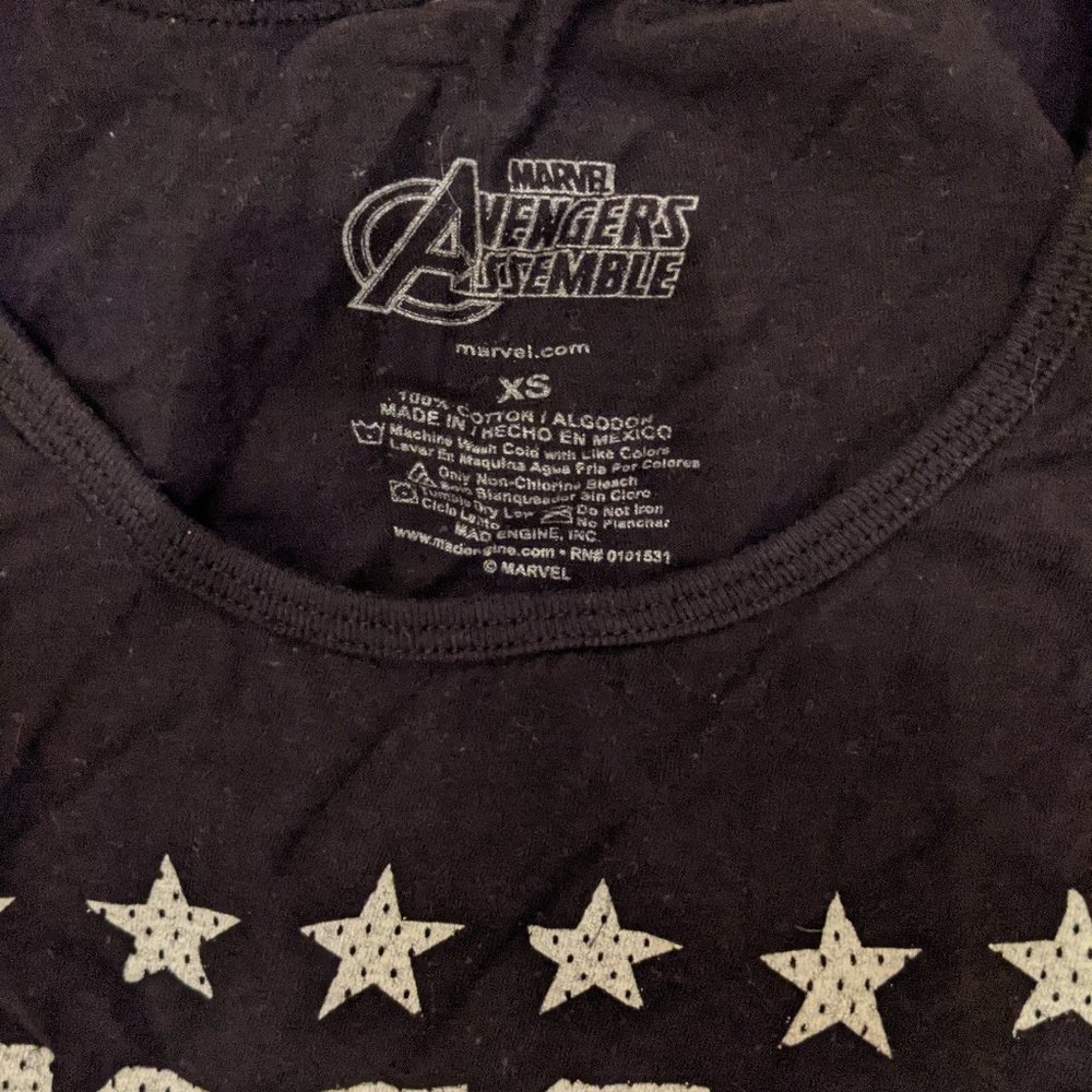 Captain America Tank Top/Sleeveless Top - Picture 3 of 3